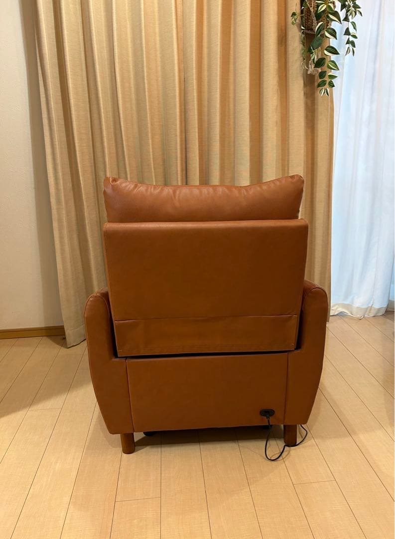 期間限定値下げ‼︎ 本革　1人掛け　電動リクライニング　ソファ　美品