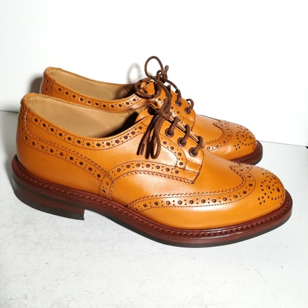 c0903 新品同様 箱袋付き トリッカーズ M5633 ウイングチップ 8