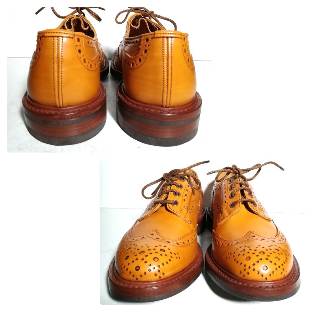 c0903 新品同様 箱袋付き トリッカーズ M5633 ウイングチップ 8