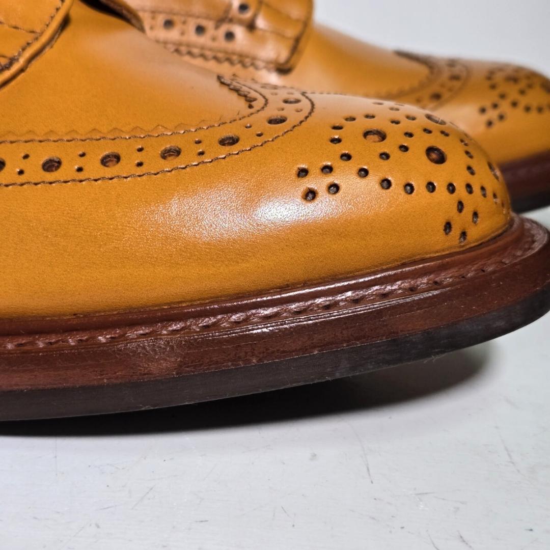 c0903 新品同様 箱袋付き トリッカーズ M5633 ウイングチップ 8