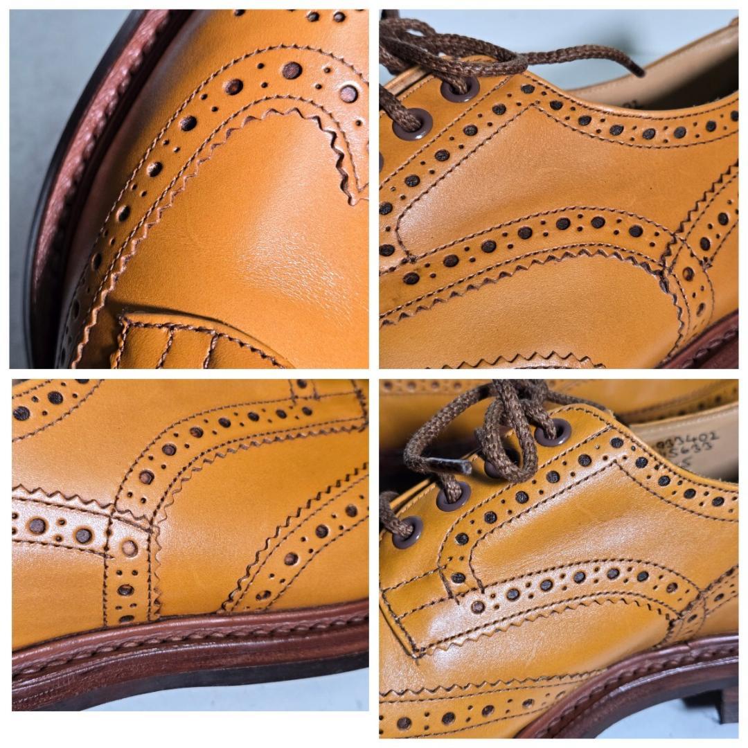 c0903 新品同様 箱袋付き トリッカーズ M5633 ウイングチップ 8