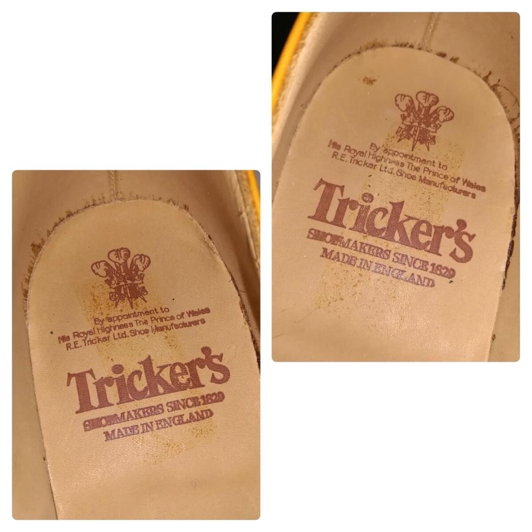 c0903 新品同様 箱袋付き トリッカーズ M5633 ウイングチップ 8