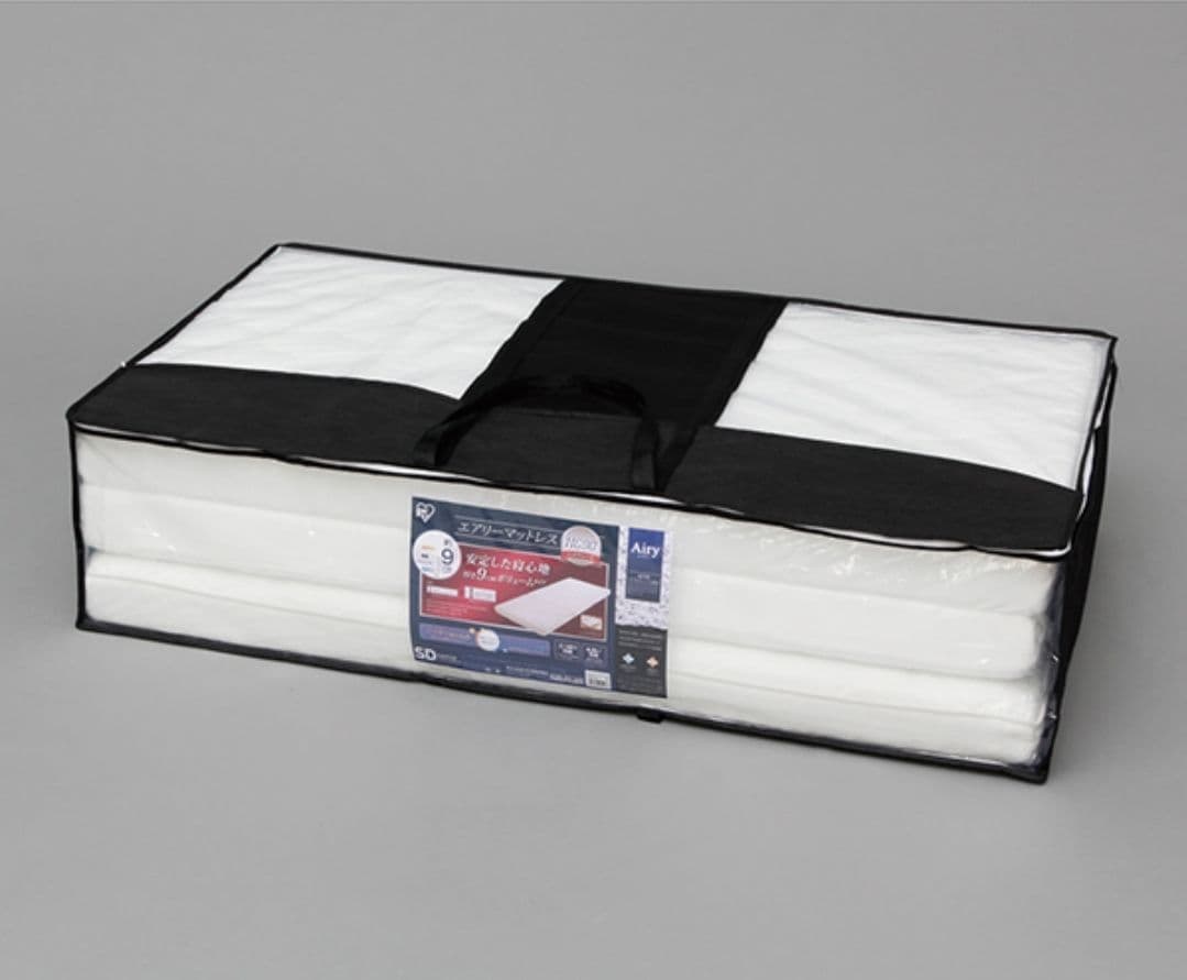 【美品使用1週間】アイリスオーヤマAiry エアリーマットレス HG90-SD