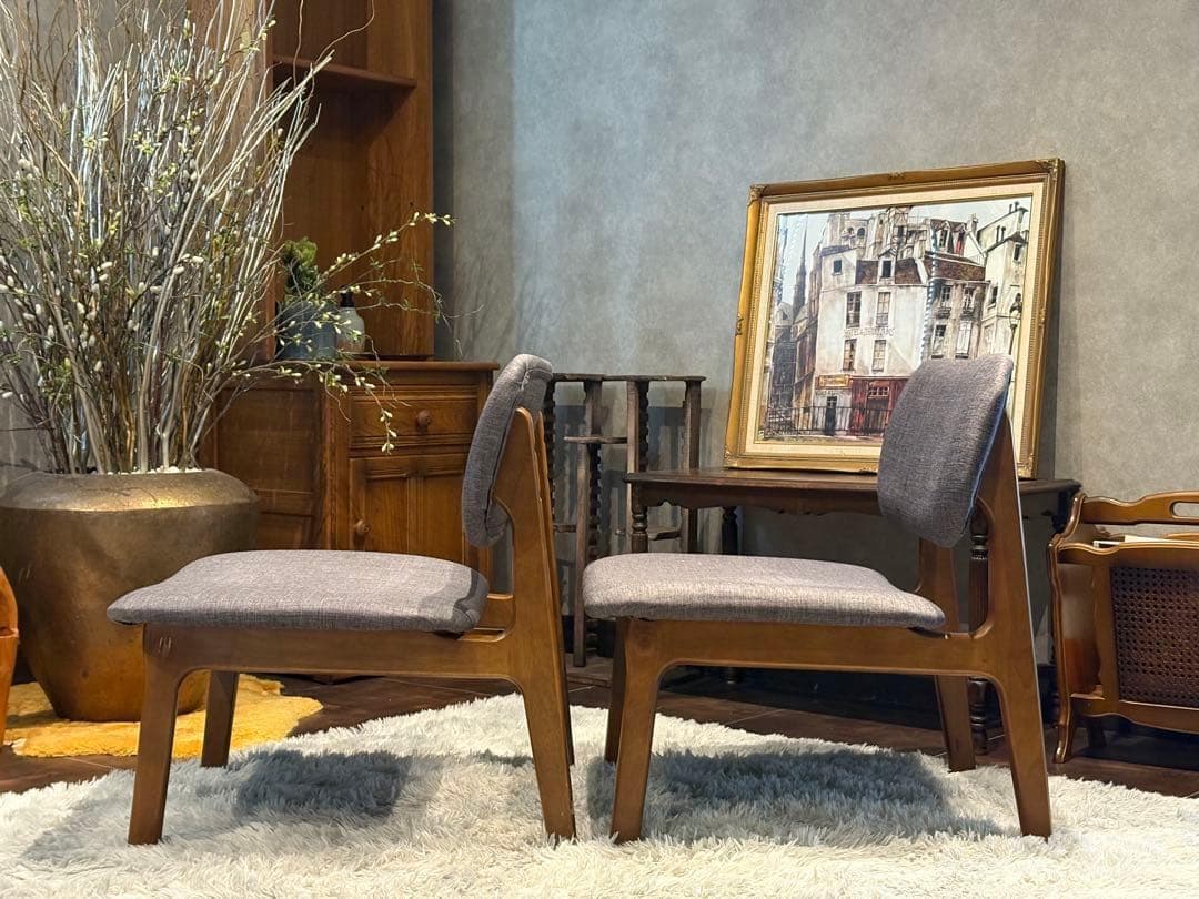 ピノ　ダイニングチェア　リビングチェア　ローチェア　リラックス　北欧　IR