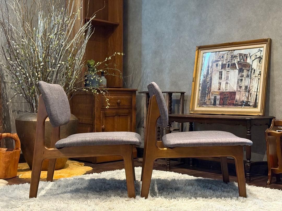 ピノ　ダイニングチェア　リビングチェア　ローチェア　リラックス　北欧　IR