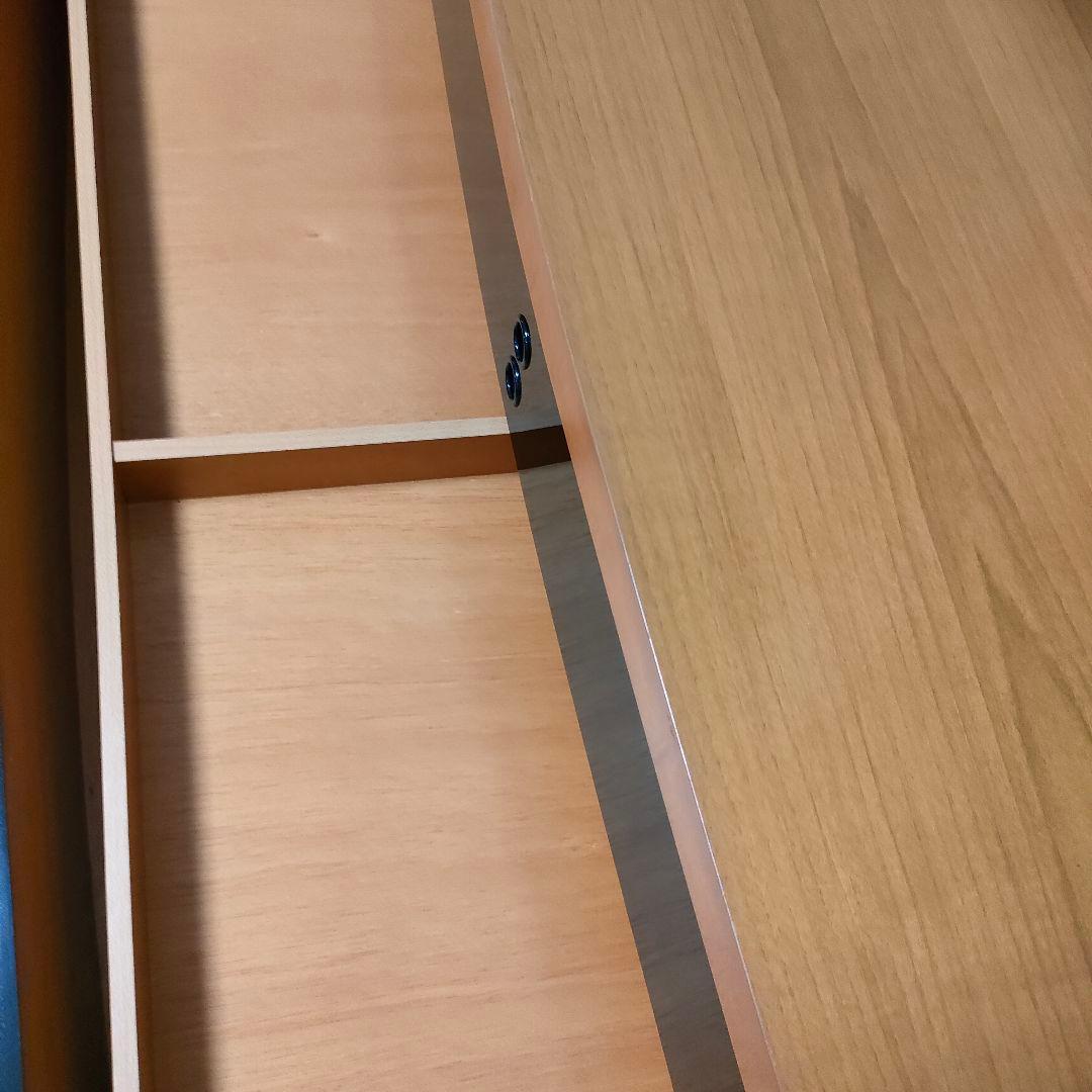 3段チェスト キャビネット 隠し引出し付き