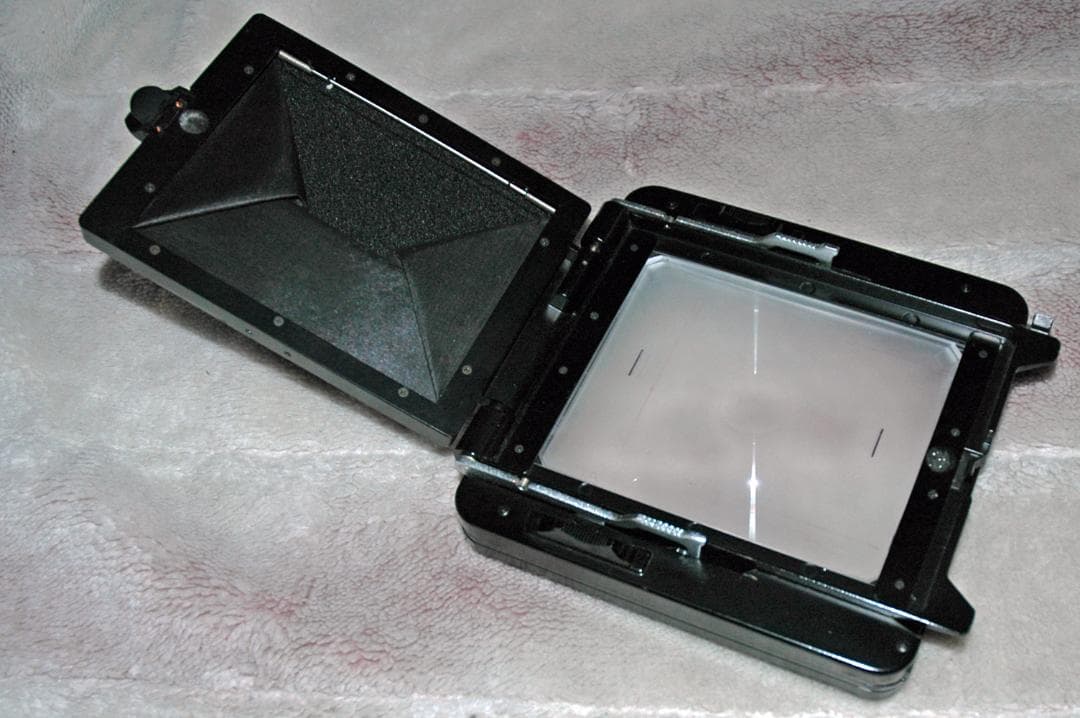 4ｘ5 ピントグラス 、ピントフード 、美品