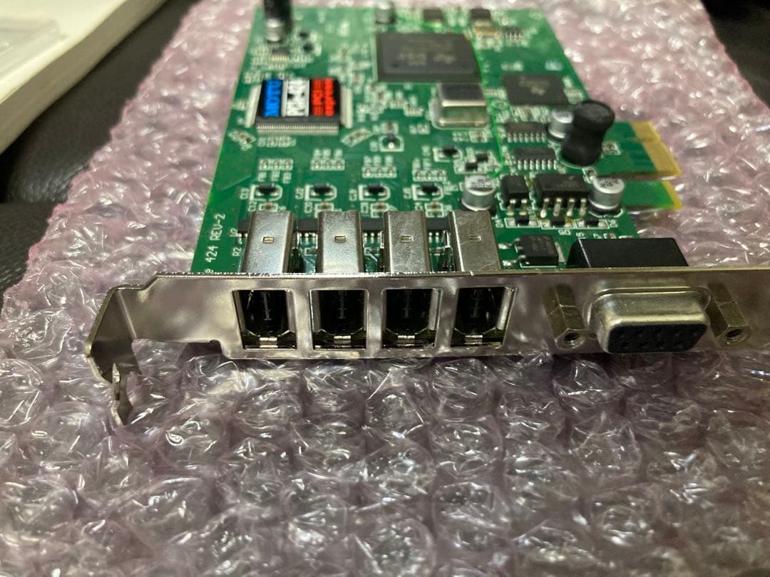 MOTU PCI-424 オーディオIFホストカード（チェックに1回通電のみ）