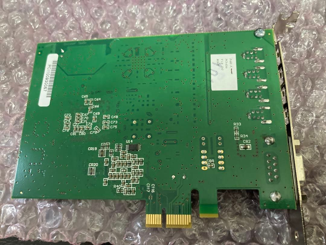 MOTU PCI-424 オーディオIFホストカード（チェックに1回通電のみ）