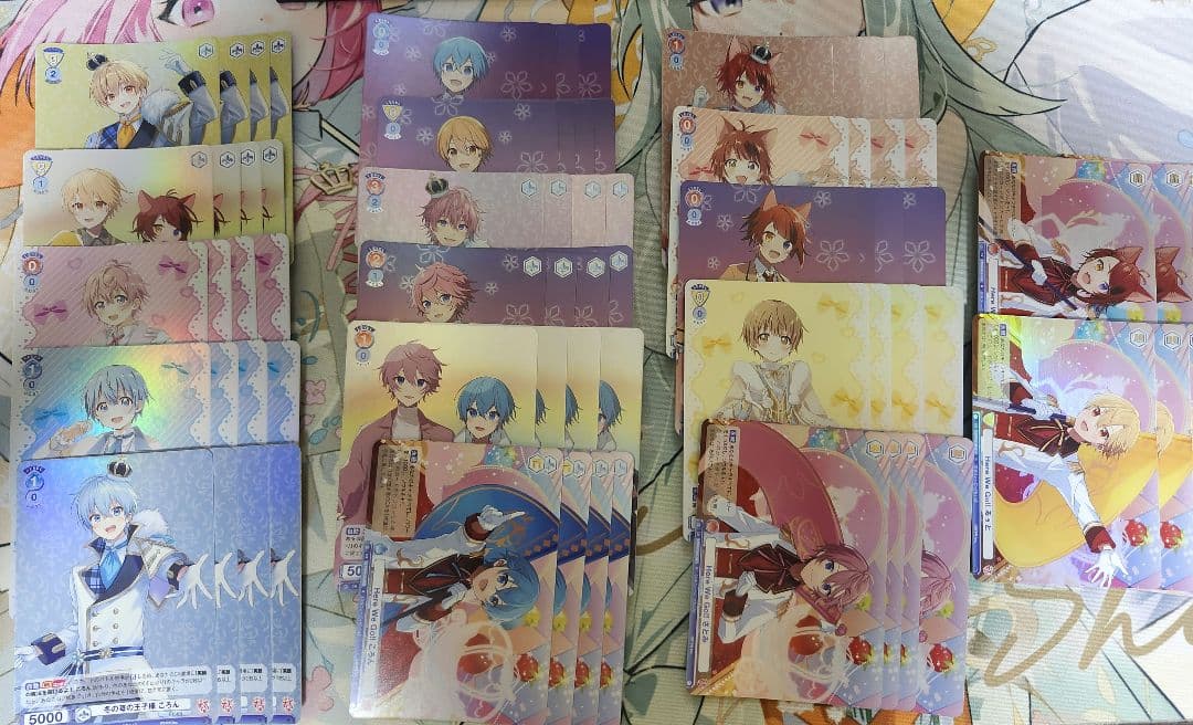 ヴァイスブラウ　すとぷり1弾RR以下4コン(欠けあり)+PR&おまけ