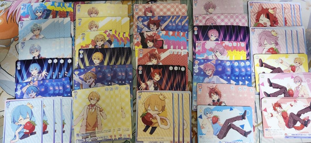 ヴァイスブラウ　すとぷり1弾RR以下4コン(欠けあり)+PR&おまけ