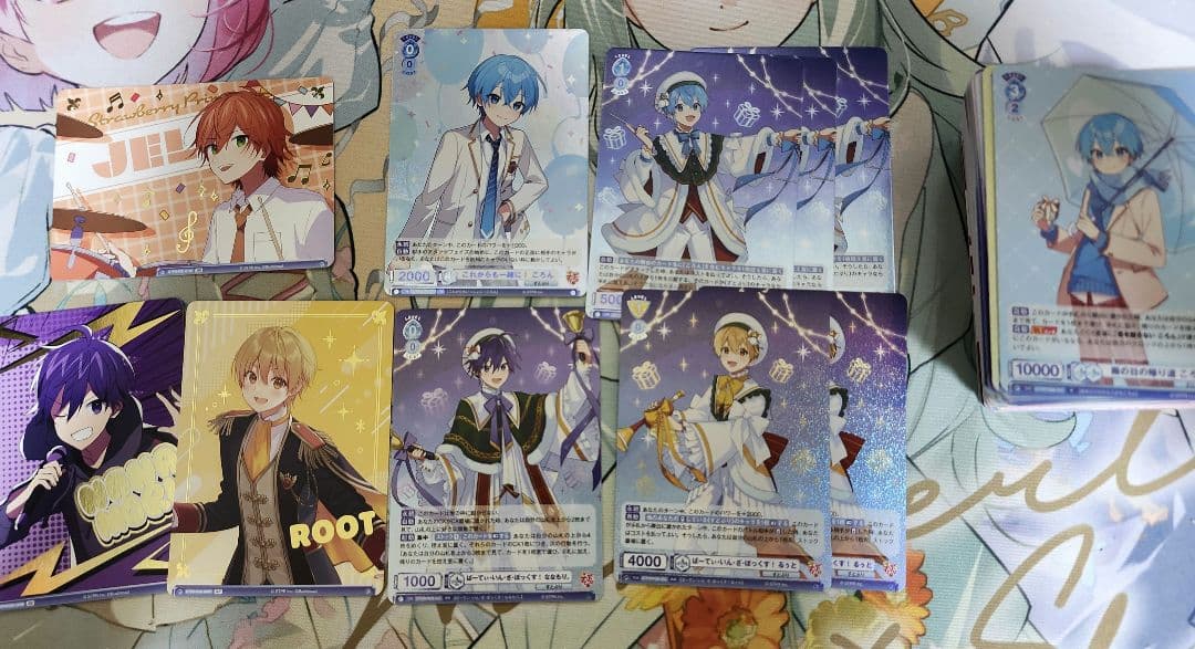 ヴァイスブラウ　すとぷり1弾RR以下4コン(欠けあり)+PR&おまけ