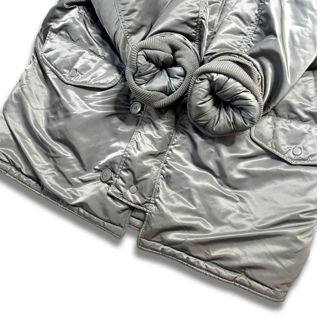 極美品 超希少✨アルファインダストリーズ ミリタリージャケッN-3B フード