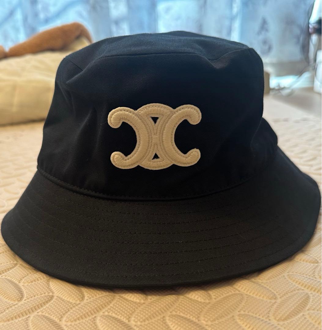 バケハ♡セリーヌ♡CELINE♡バケットハット♡美品♡黒♡