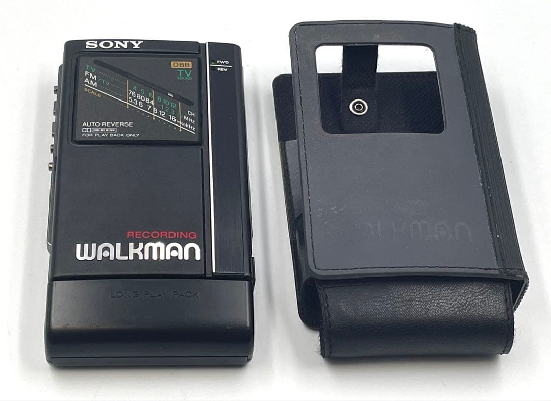 ジャンク　外観美品　SONY WM-F404 Walkman カセットレコーダー