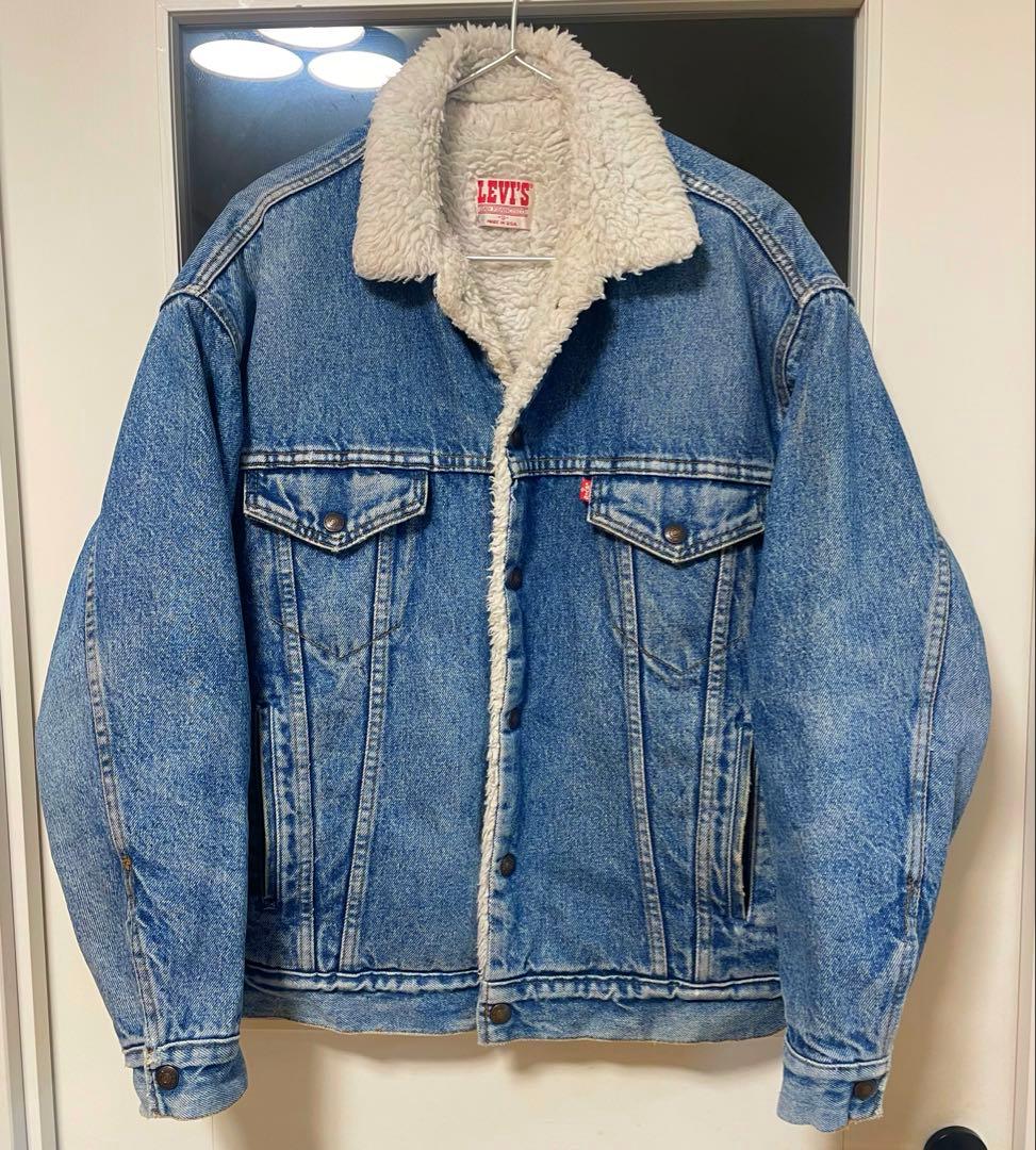 リーバイス ボアジージャン アメリカ製 USA製 ビンテージ