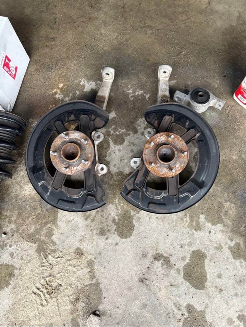 レクサス　is-f用フロントハブナックル