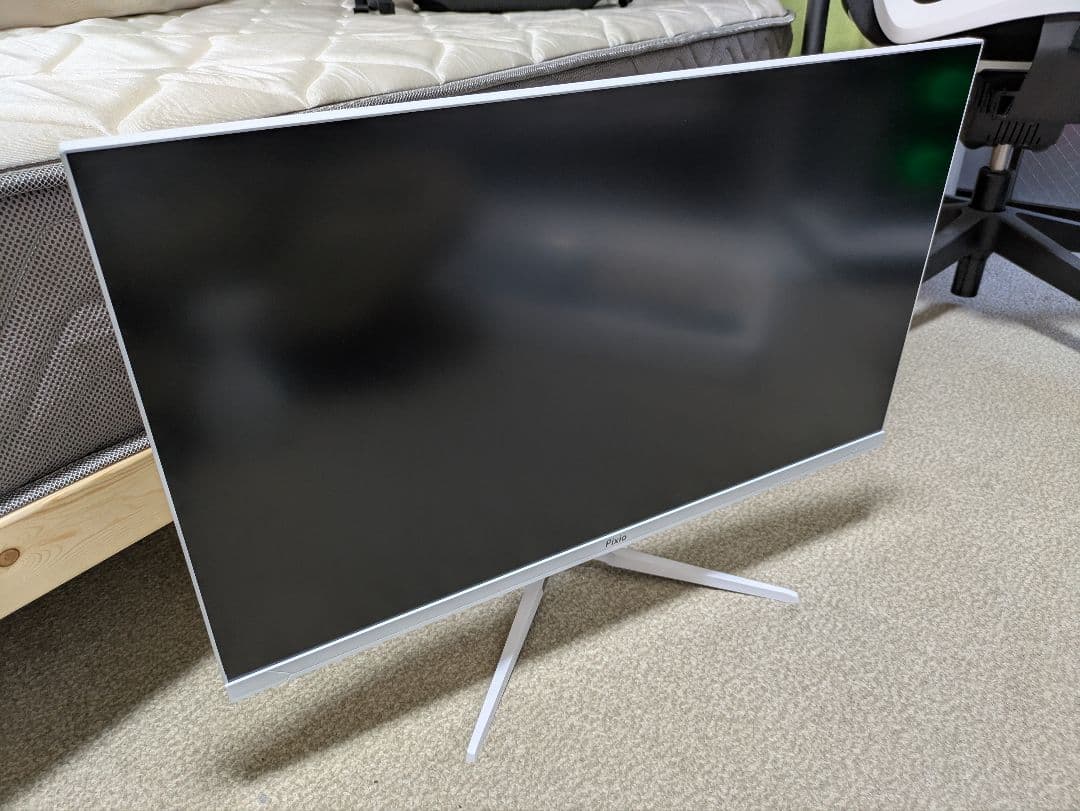 4K／160Hz ゲーミングモニター Pixio PX27U Wave 白色