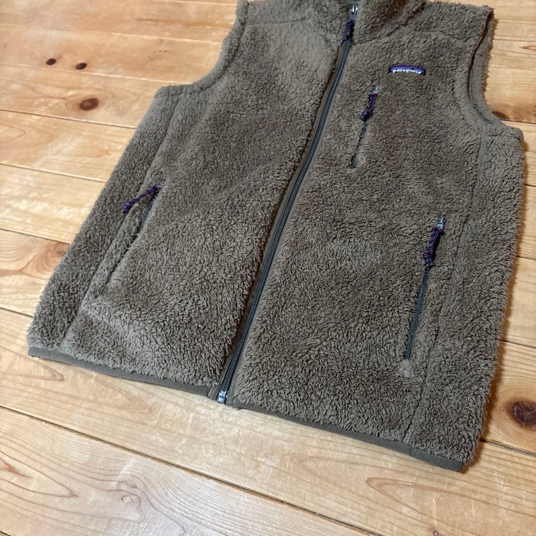 patagonia ロスガトス フリース ベスト ブラウン Sサイズ
