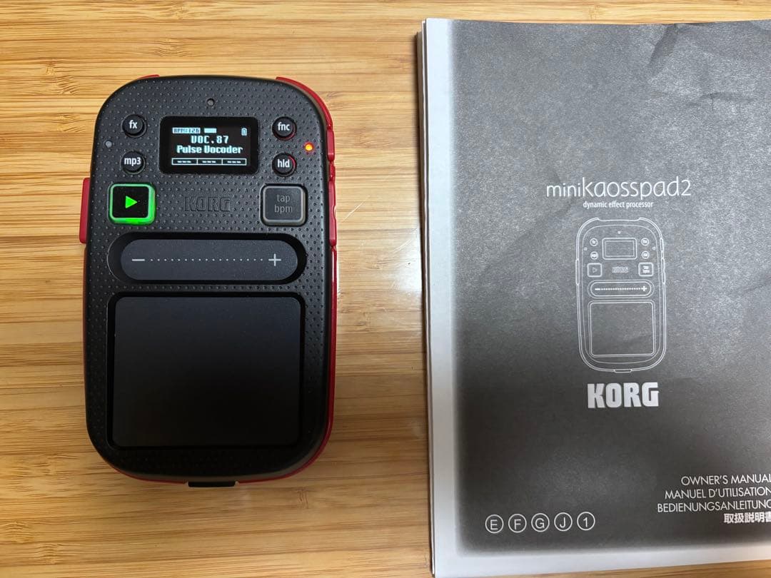 KORG コルグ　mini kaoss pad 2 ミニ　カオスパッド