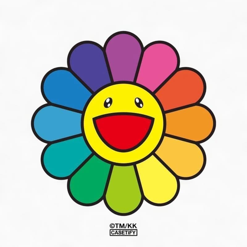 村上隆× CASETiFY フラワー レッド iPhone 17 ケース