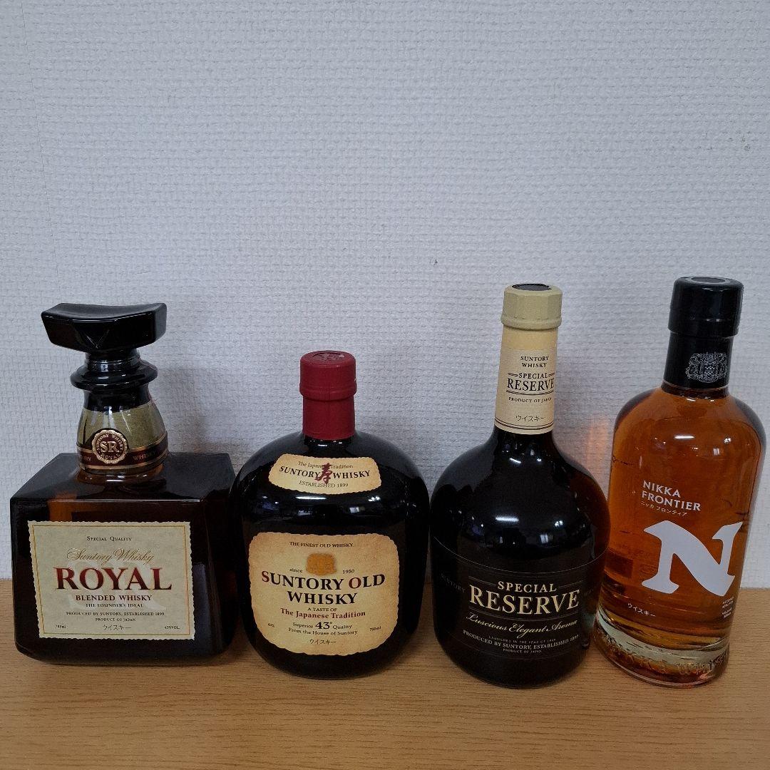 日本のウイスキーコレクション4本セット