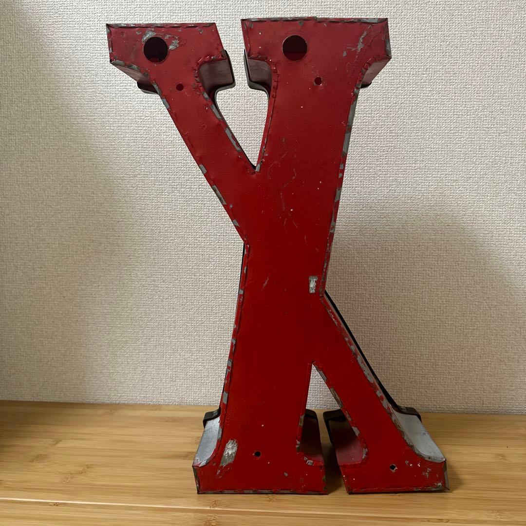 送料込！「ヴィンテージ、アルファベット、看板」