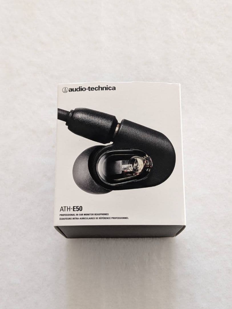 ★美品★Audio Technica ATH-E50 ヘッドホン 遮音 イヤホン