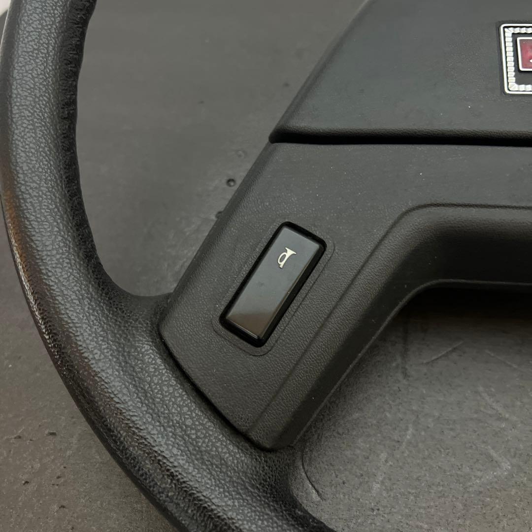 NISSAN日産S130ZフェアレディZ 純正ステアリング黒　ハンドル当時物