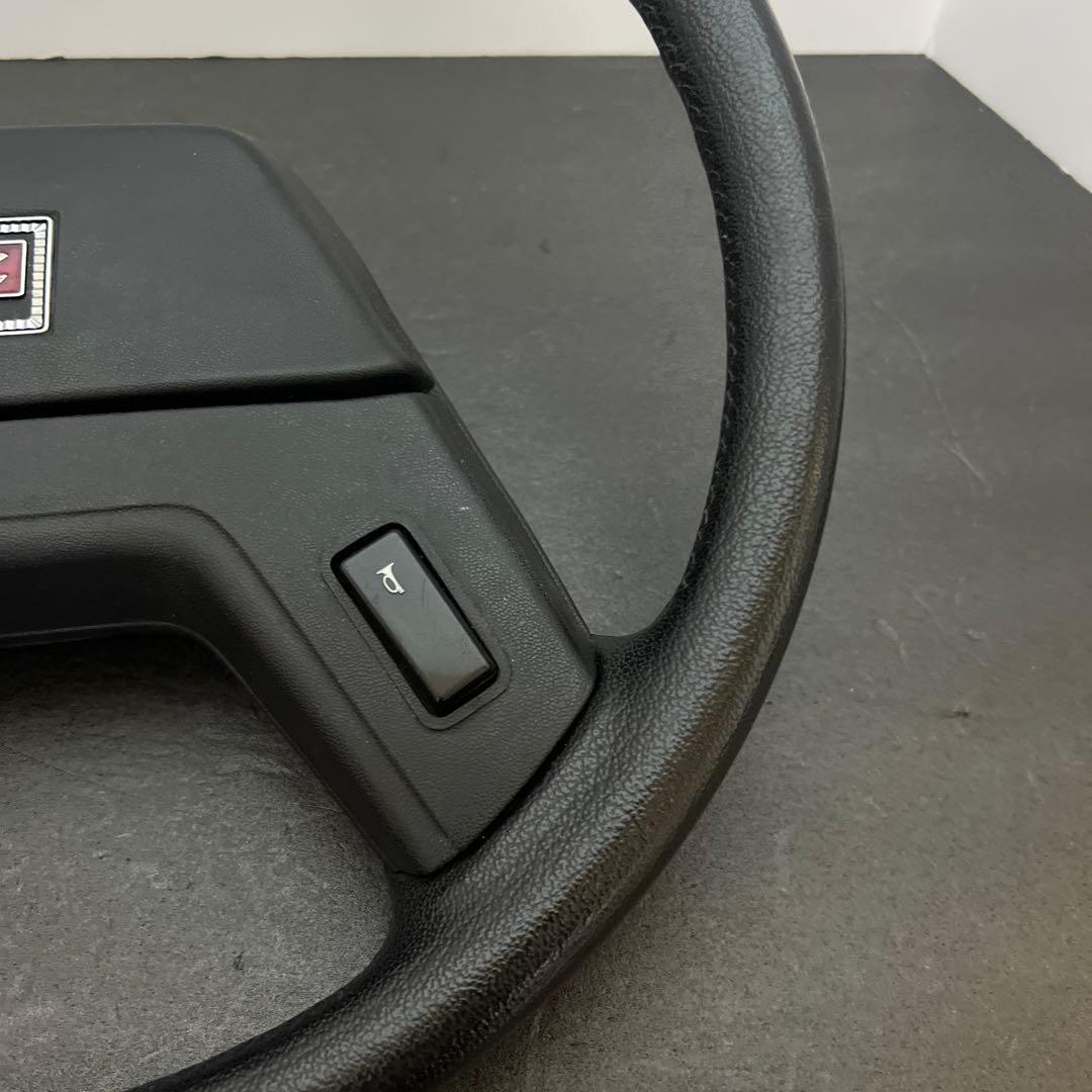 NISSAN日産S130ZフェアレディZ 純正ステアリング黒　ハンドル当時物