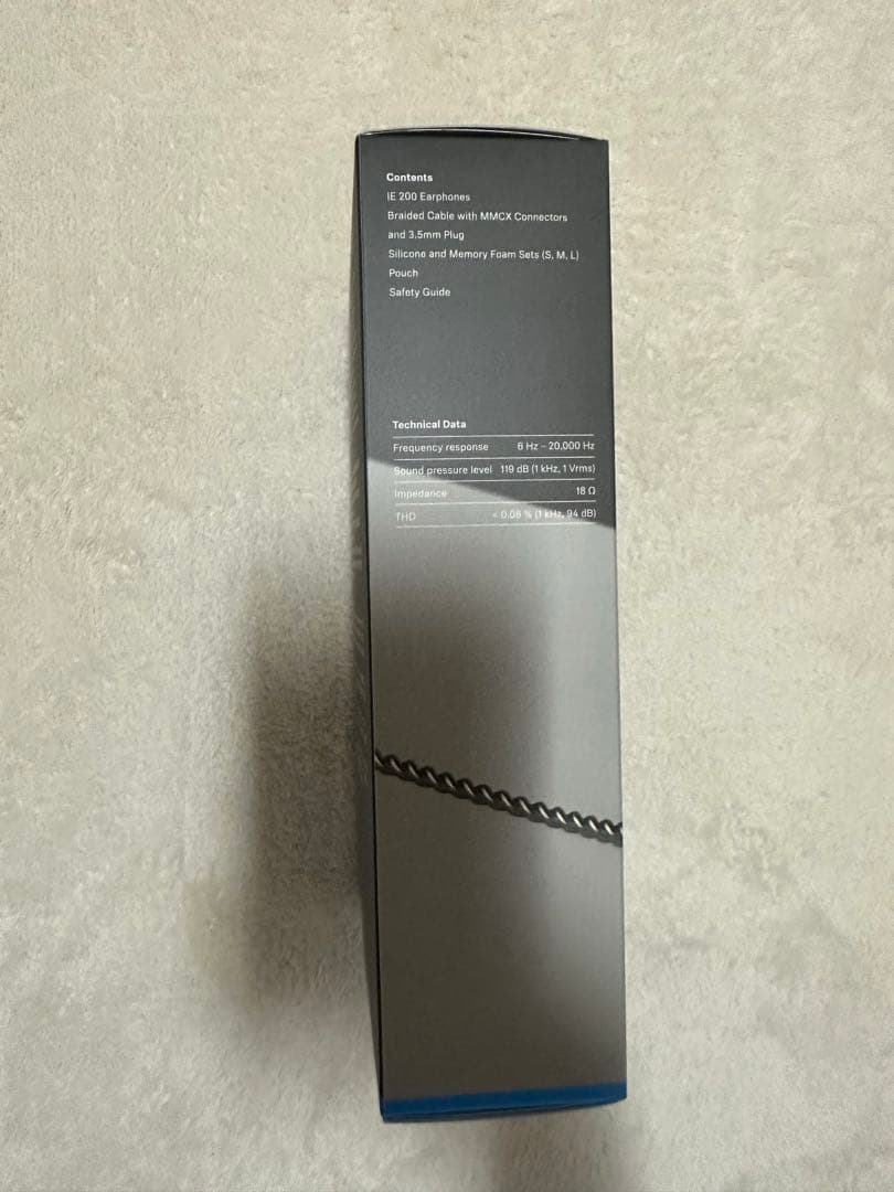 新品未開封 SENNHEISER IE 200 有線イヤホン