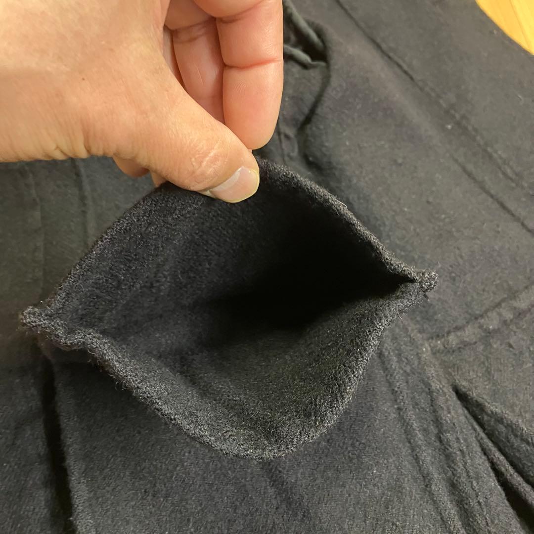 専用　コムデギャルソンシャツ　縮絨　ウールジャケット 　黒　Mサイズ