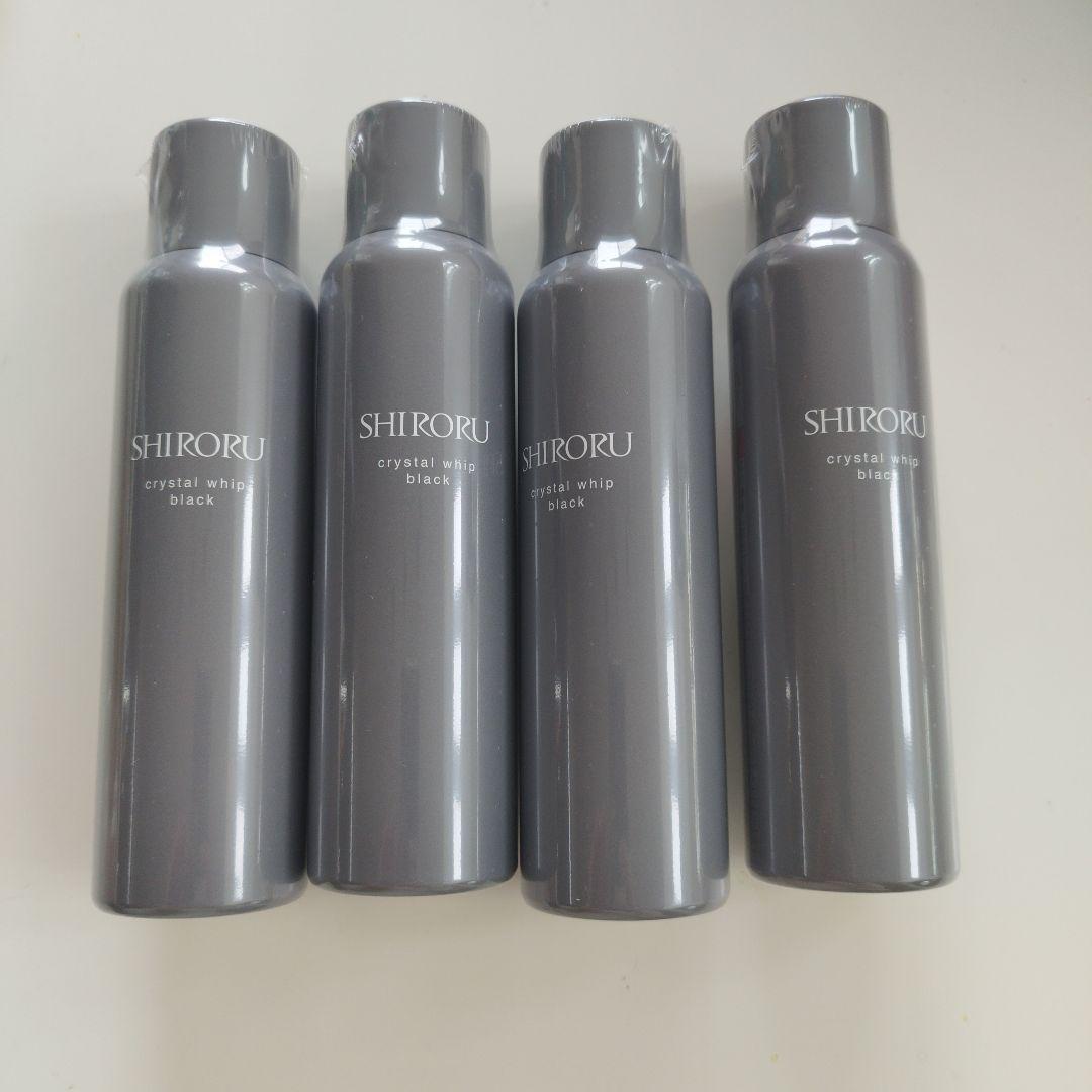 SHIRORU クリスタルホイップブラック　4本セット