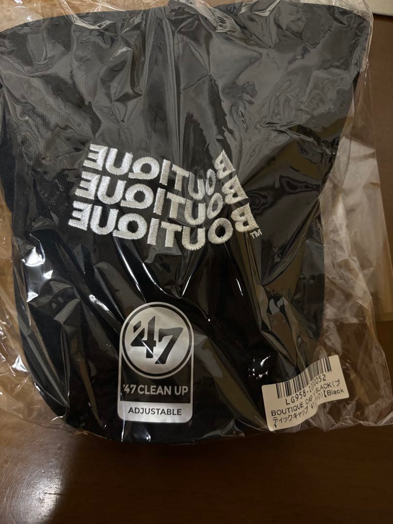 47 Brand Clean Up ブラックキャップ boutique