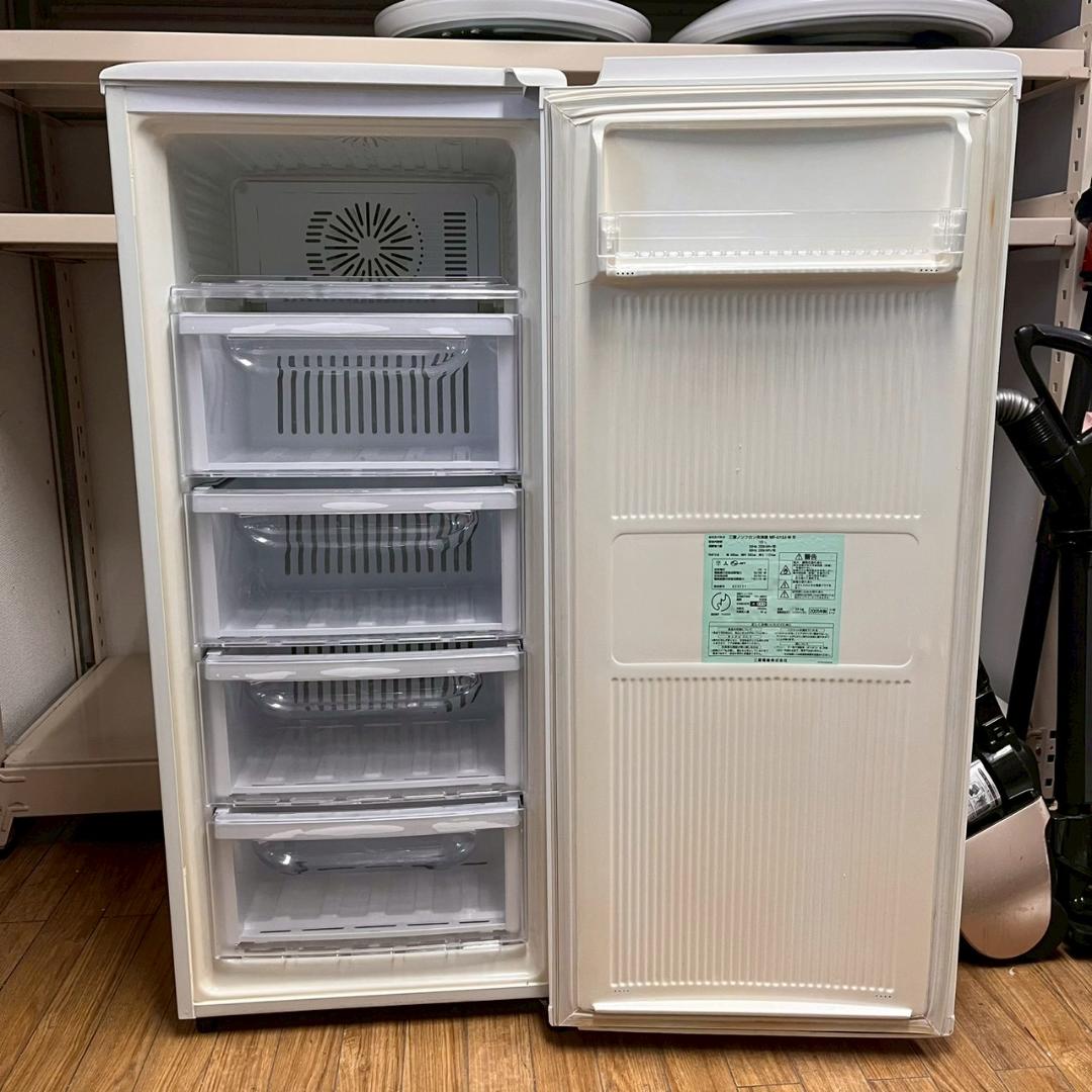 【 動作確認済み 】三菱 ノンフロン冷凍庫 MF-U12J-W 2005年製