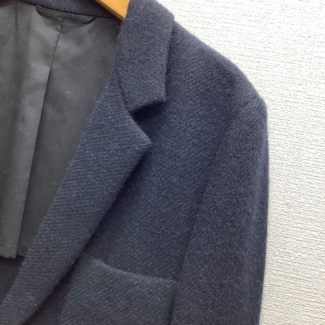 美品　マーガレットハウエル　ウール100% ジャケット　コート　ネイビー　L