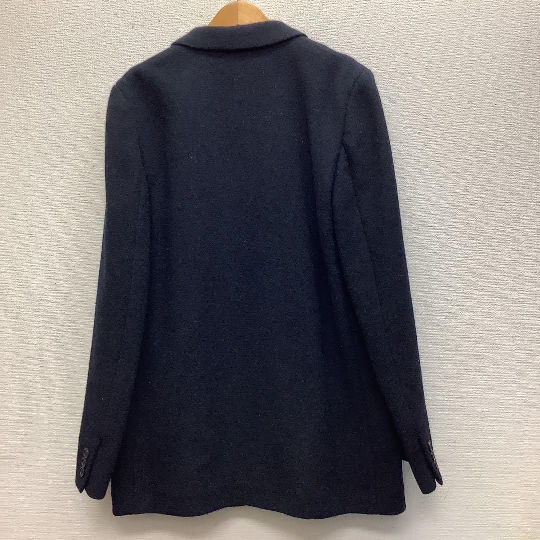 美品　マーガレットハウエル　ウール100% ジャケット　コート　ネイビー　L
