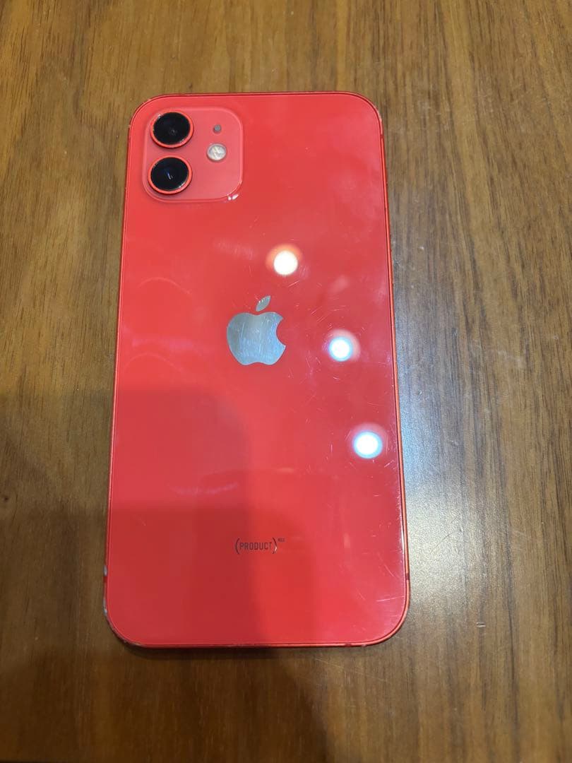 iPhone 12 128GB 75% レッド
