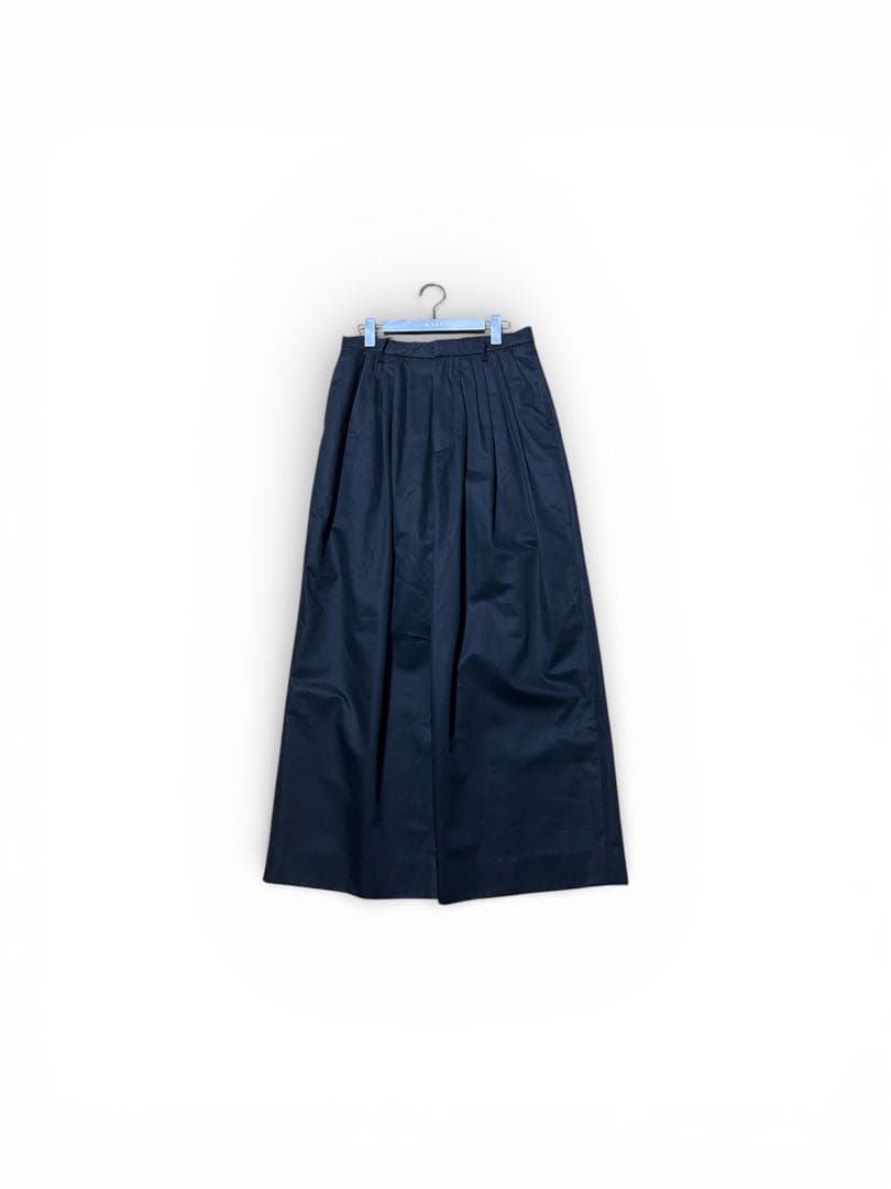 MASU 26SS 6TUCK TROUSERS BLACK スラックス