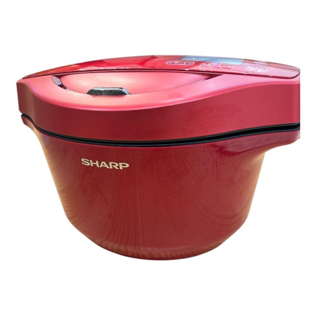 ヘルシオ ホットクック 2.4L SHARP　シャープ　KN-HW24C-R