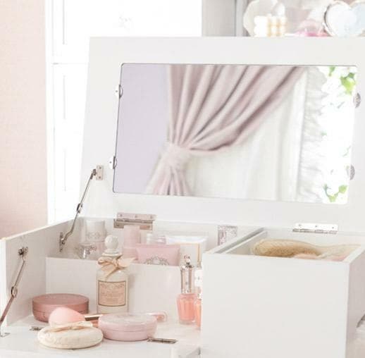 フォロー割【新品】コスメワゴン　クリスタル調ハンドル ドレッサー　コスメ収納