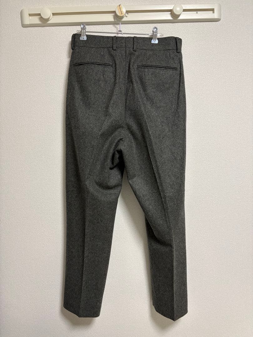 Neat FOX BROTHERS Flannel テーパードパンツ　ウール