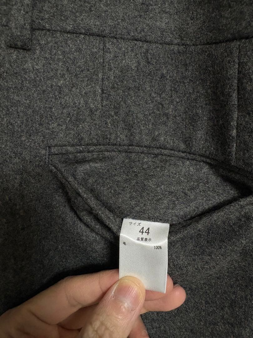 Neat FOX BROTHERS Flannel テーパードパンツ　ウール