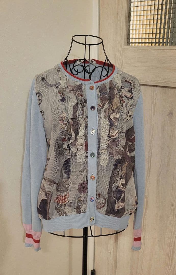 アルベロ❤フリルのカーディガン