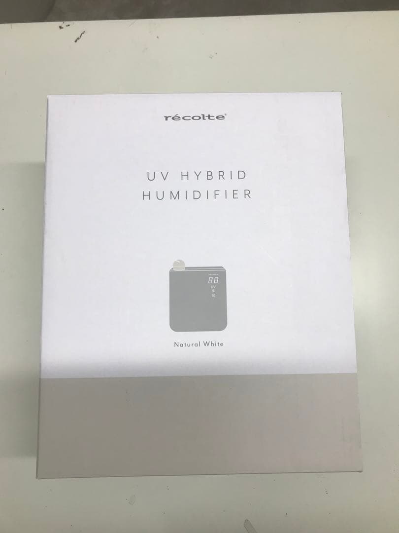 レコルト UVハイブリッド式加湿器 RHF-1 ホワイト