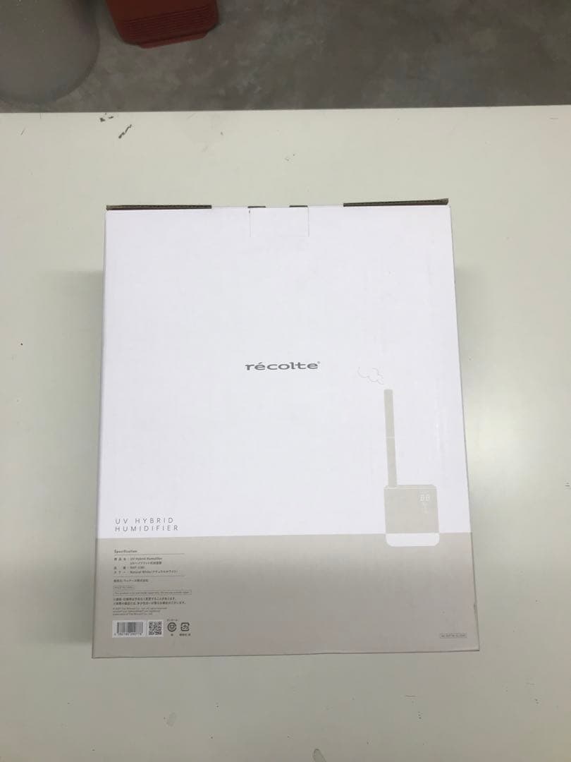 レコルト UVハイブリッド式加湿器 RHF-1 ホワイト