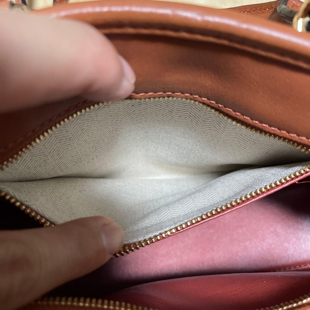 LOEWE AMAZONA 23 BAG ブリックレッド　中古