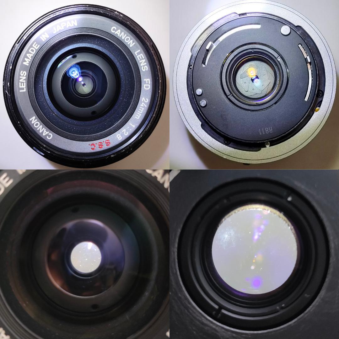 フィルムカメラ CANON FD 24mm F2.8 S.S.C.