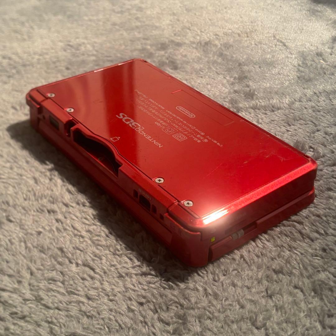 ニンテンドー Nintendo 3DS レッド 動作確認済み