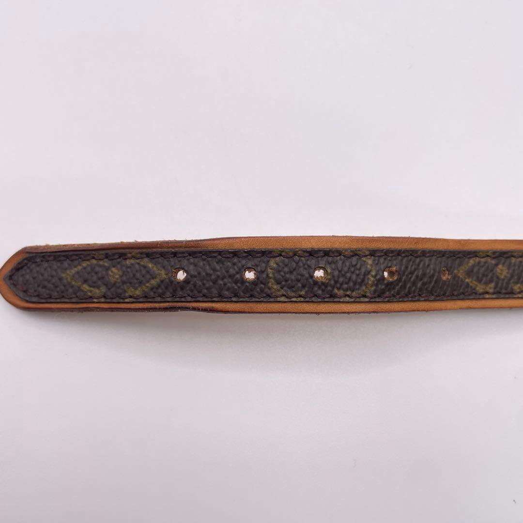 モノグラム コリエ バクスターPM ペット用 犬用 ドッグカラー 首輪 ブラウン